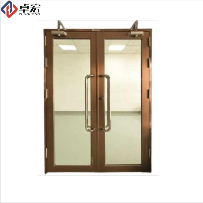Premium Fire Rated Glass Door - Durable Steel Frame Construction