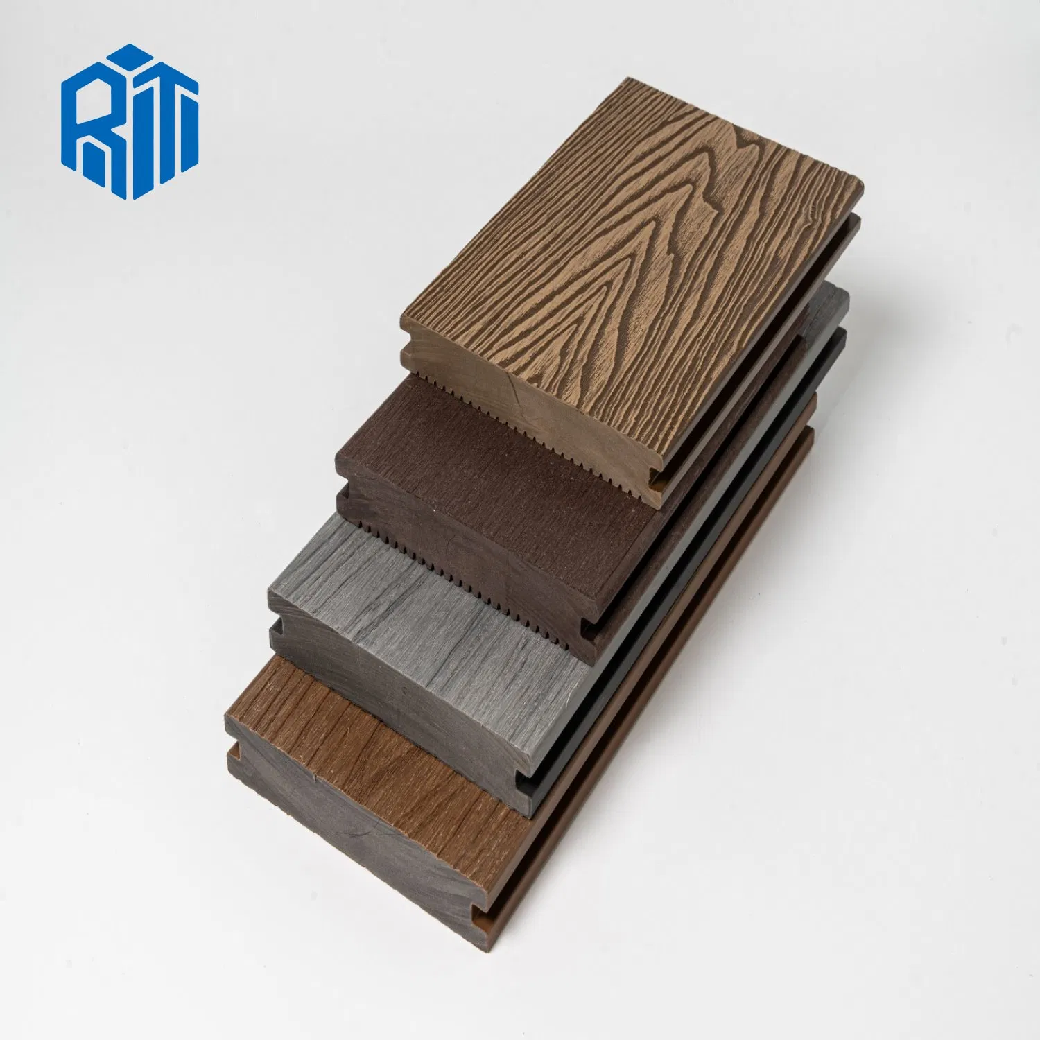 Balcony Composite Decking Outdoor Garden Flooring WPC Decking