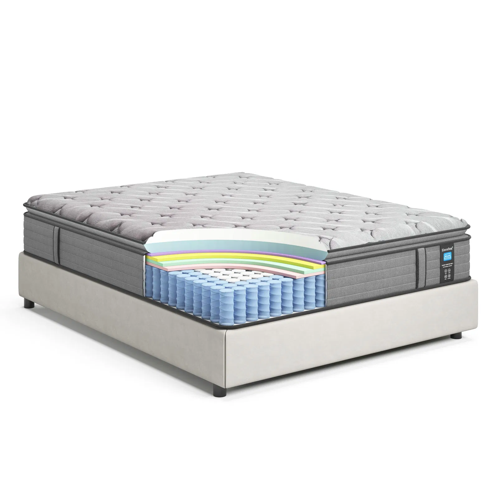 Luxurious Pocket Spring Memory Foam Mattress for Ultimate Sleep Comfort