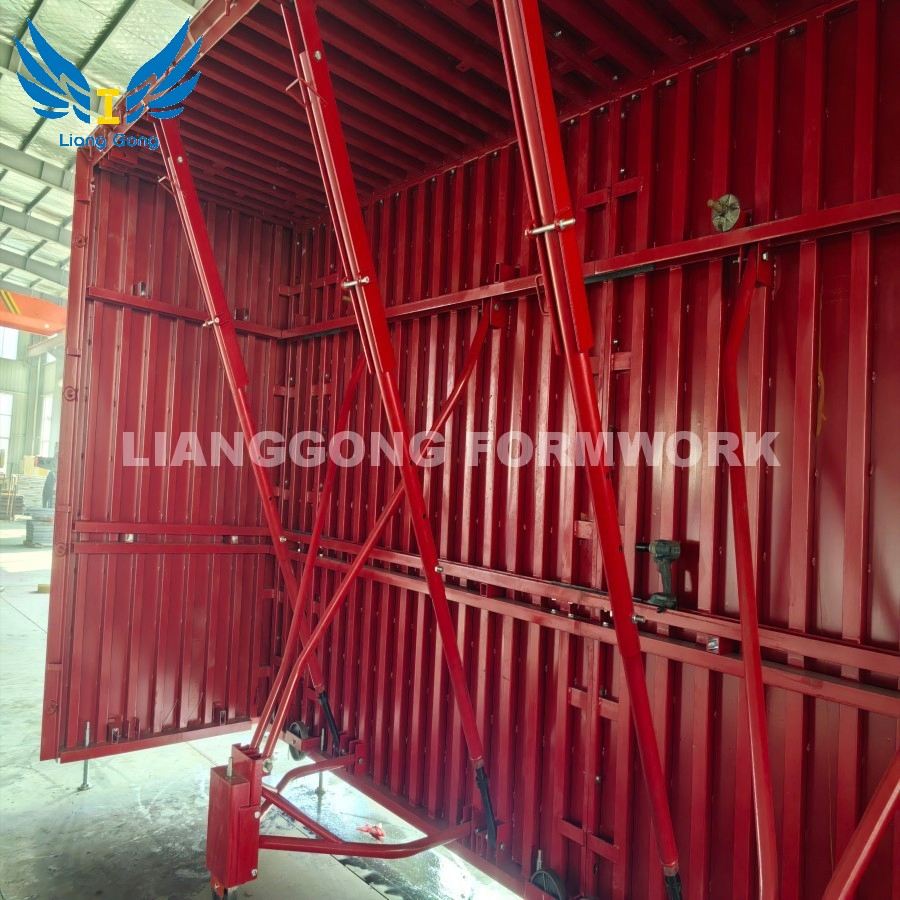 Lianggong Steel Wall and Slab Tunnel Formwork for Construction with High Speed
