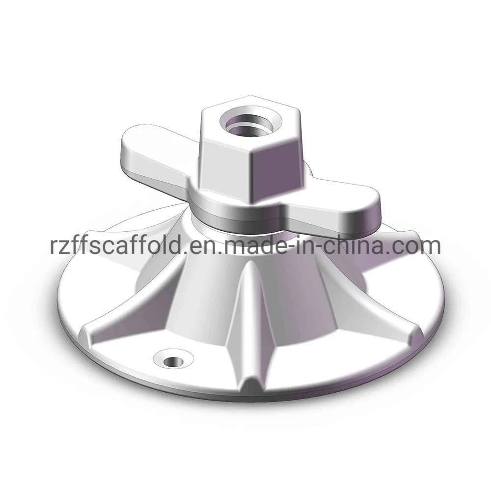 Slab Formwork Forged Tie Rod Wing Nut Formwork Accessory Flange Nut Anchor Nut