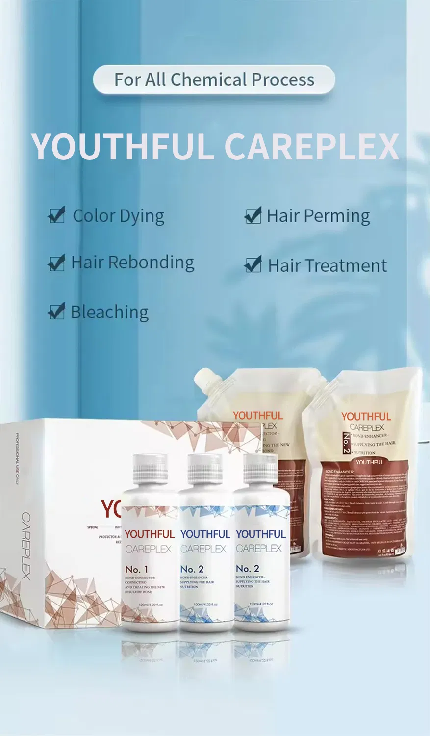 Keratin Hair Treatment Hair Rebonding Straightening Cream