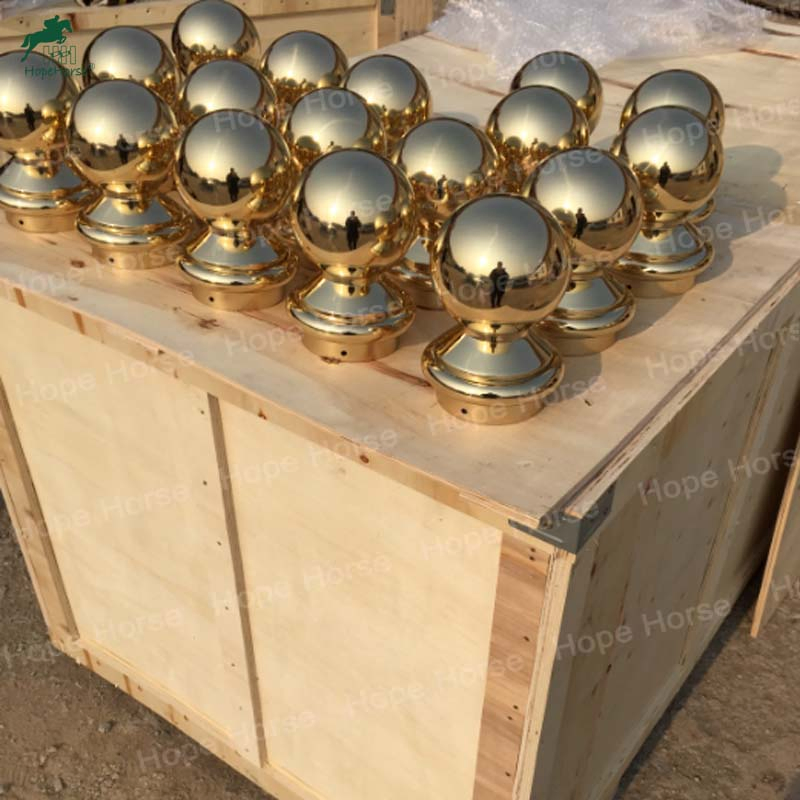 High Quality Cheap Shandong Brass Ball Horse Stall Ornament