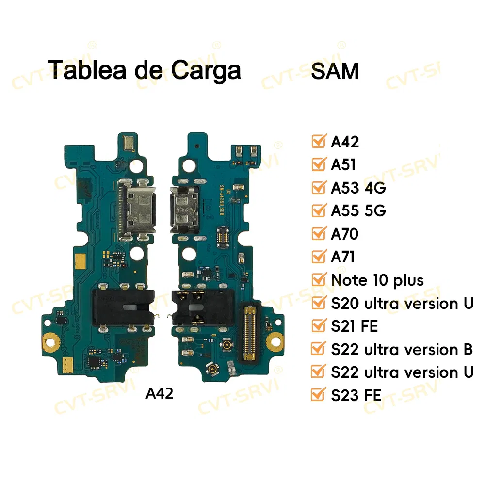 Wholesale Mobile Phone Accessories OEM USB Charging Socket Port Connector Flex for Samsung A42