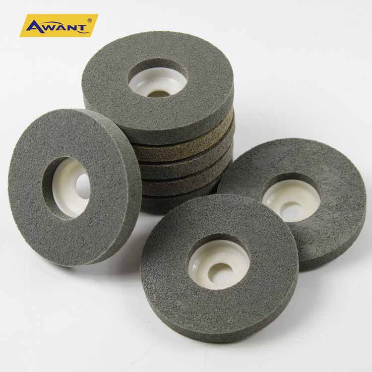 4 Inch Gray U5 Super Non Woven Disc for Steel Metal