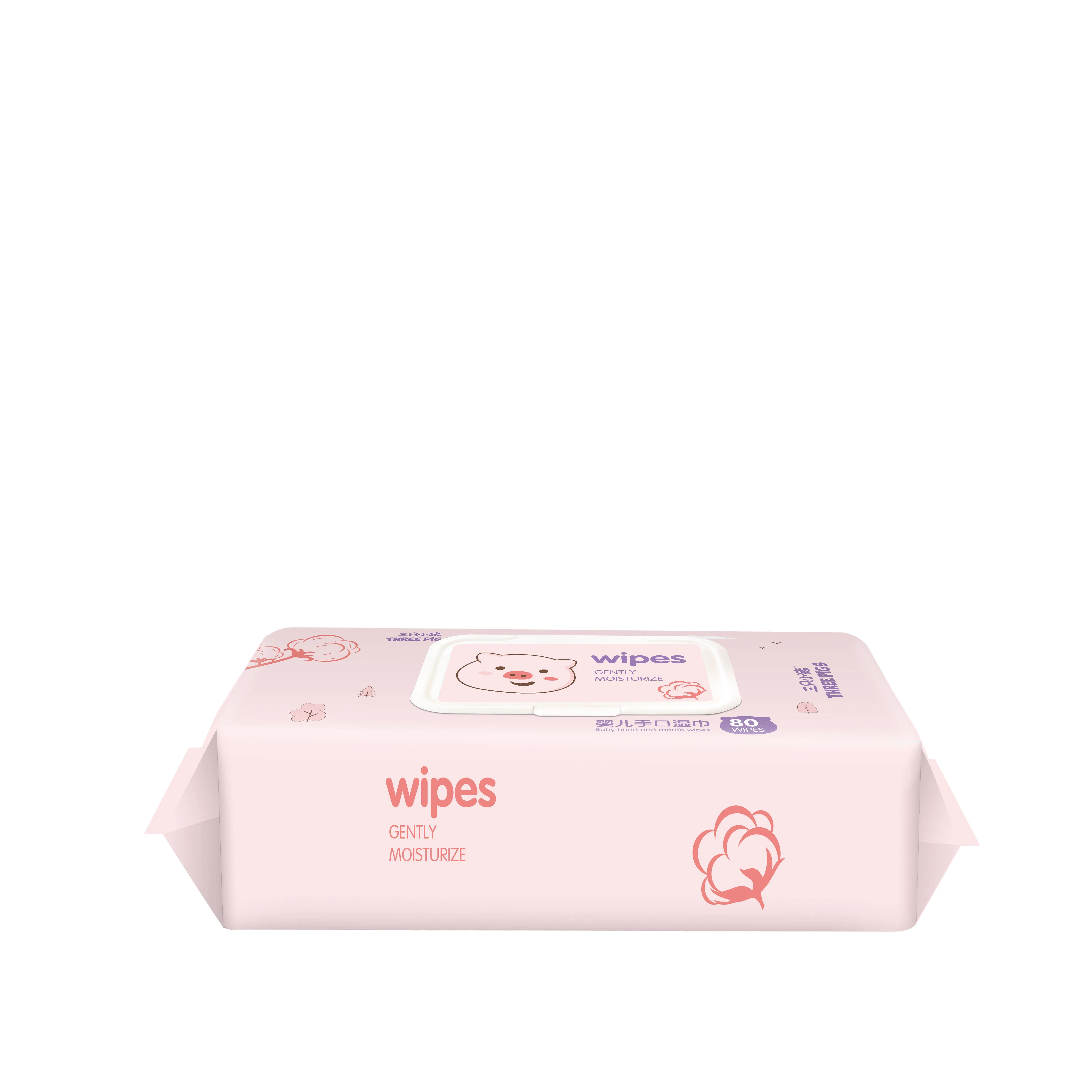 Cleaning Organic Baby Wipes Wholesale for Baby Use