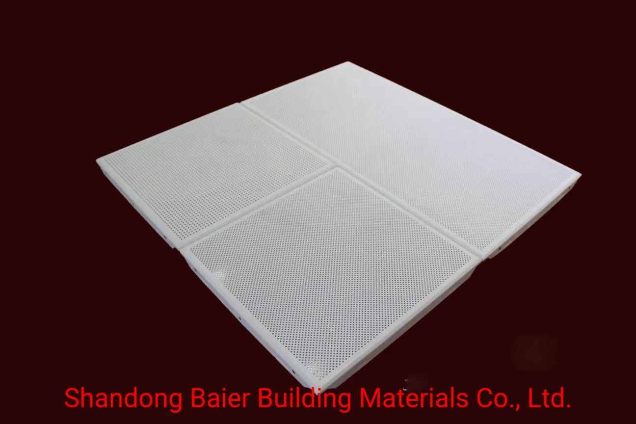 Baier Suspended Metal Aluminum Ceiling Tiles for Office Decoration