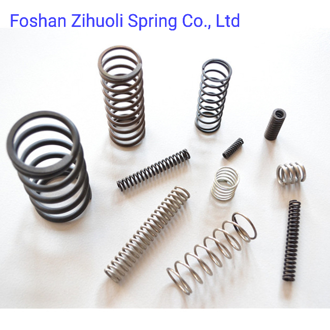 Small Custom Steel Coil Compression Springs Furniture Parts Guide Rail Track Conical Helical Spring