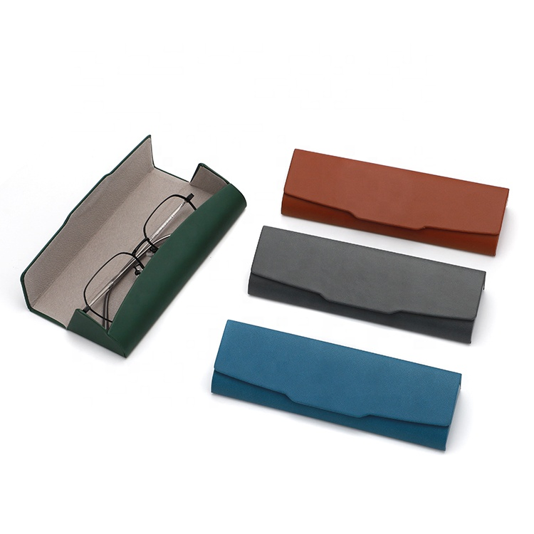 Hand Made Eyeglass Case Glasses Case Luxury PU Spectacle Case Eyewear_Algz_1