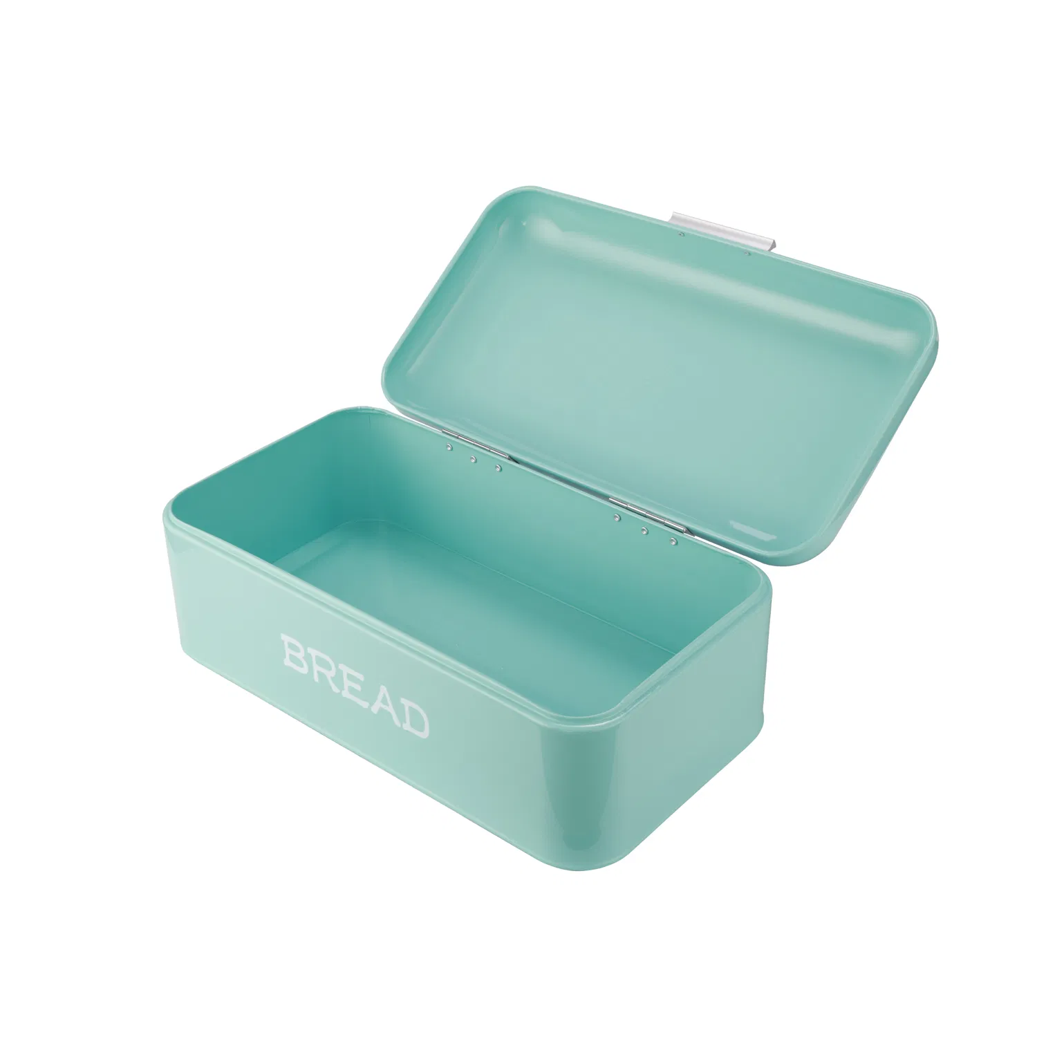 Square Metal Bread Box Container for Dry Food Storage