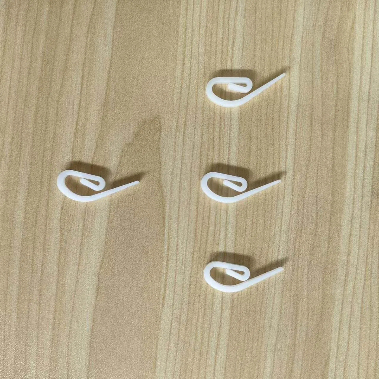 Curtain Wall Accessories Hook, White Roller Curtain Accessories, Curtain Gliders