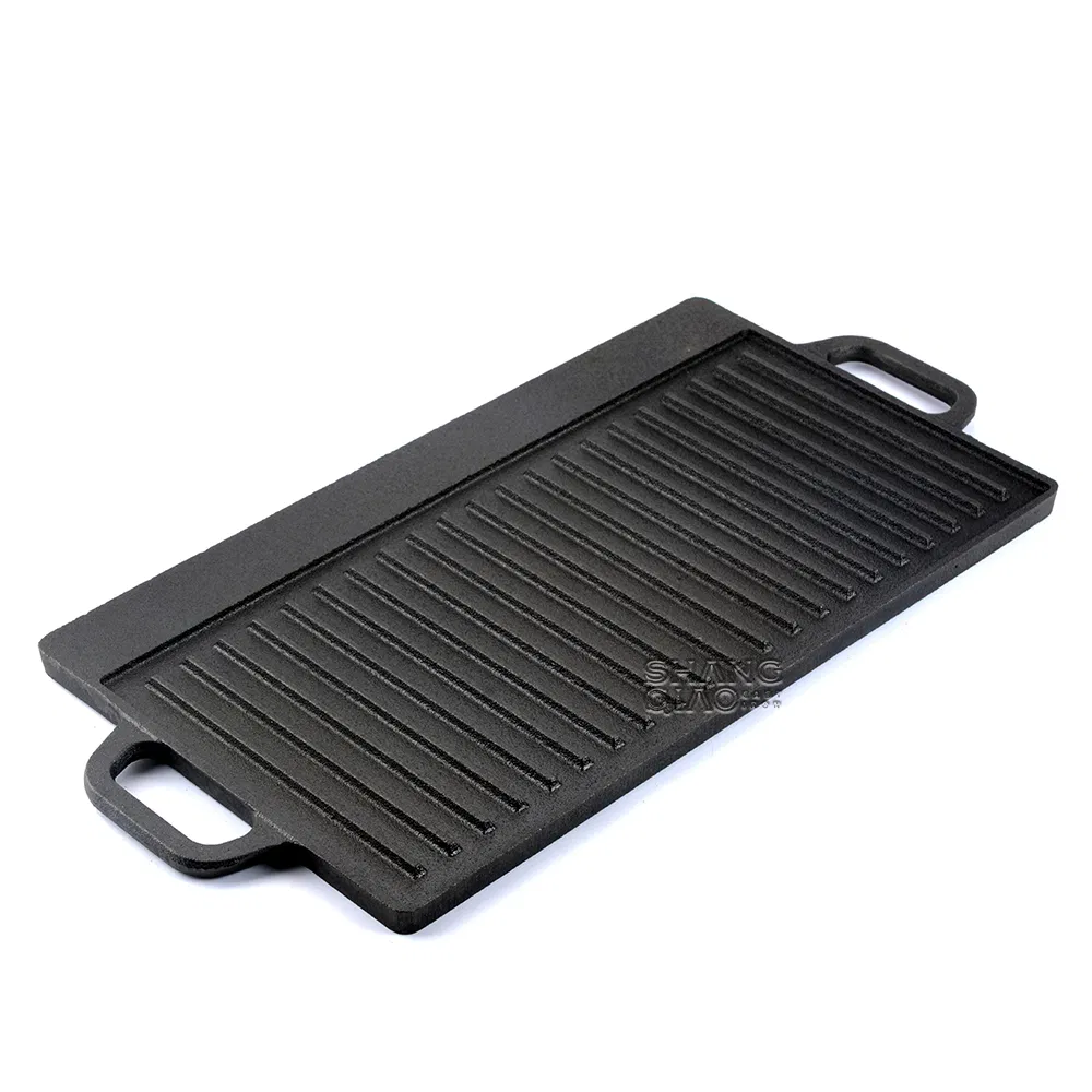 Outdoor Pre-Seasoned Cast Iron Dutch Oven Pots Cookware Cooking Camping Set with Wooden Box