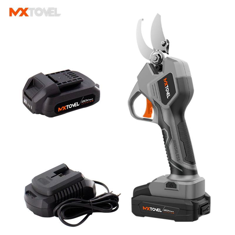 Popular Brushless Garden Pruner Cordless Lithium Garden Tool Telescopic Power Tree Pruning