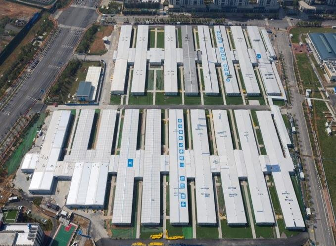 Integrated Housing Movable Container House with Bathroom Toilet for Medical Resettlement Area