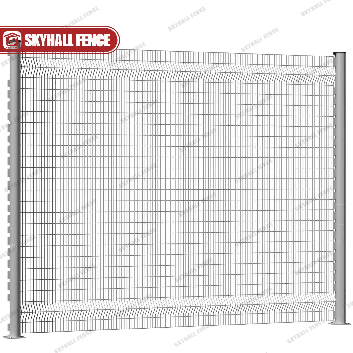 High Density V Bending Anti Cut Anti Climb Welded Metal Fence