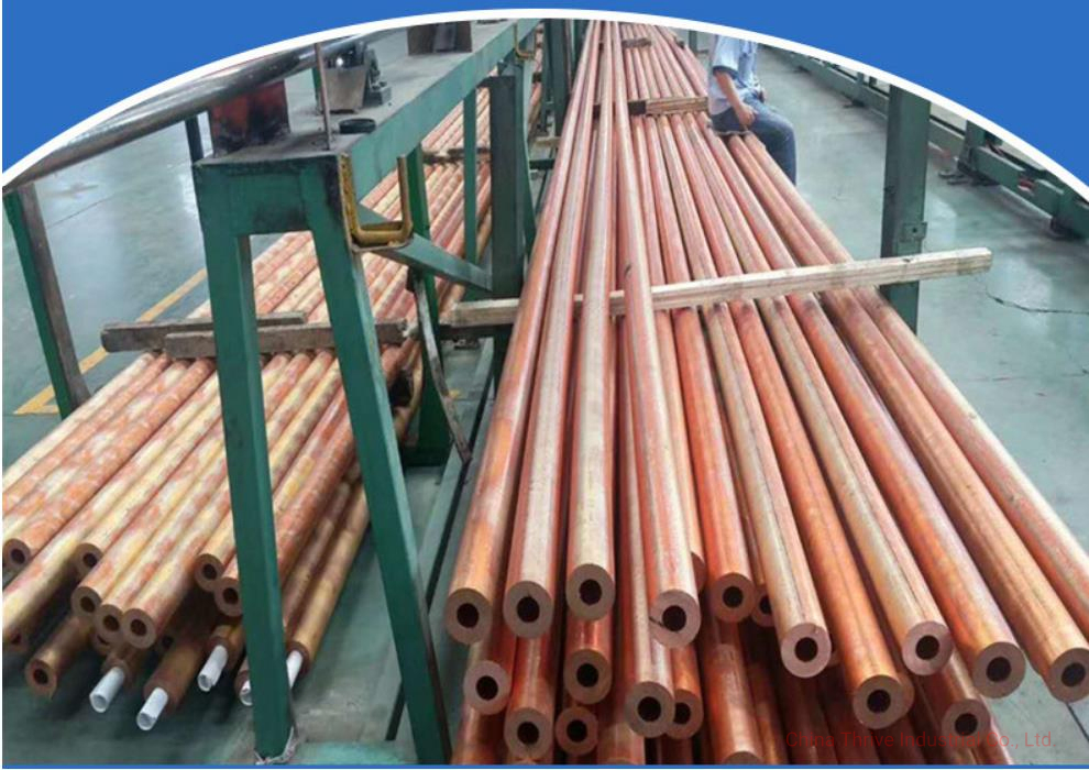 C10100 C10200 C11000 99.9% Pure Copper Tube / Copper Pipe