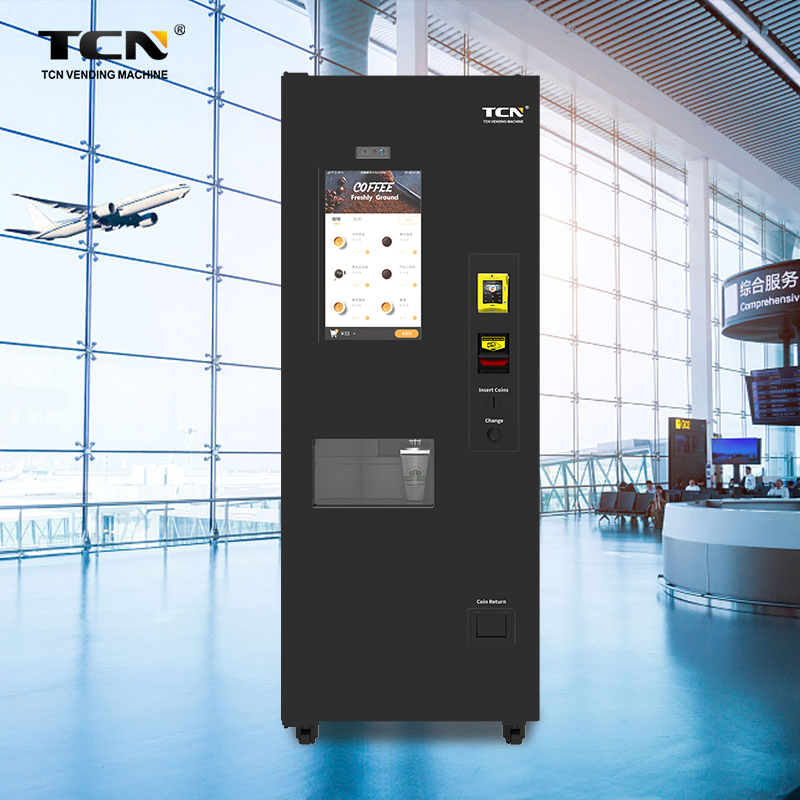 Tcn OEM/ODM Fully Automatic Bean to Cup Coffee Vending Machine with Touch Screen
