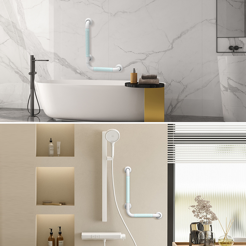 Поручень для унитаза алюминиевый, 50x35 см
