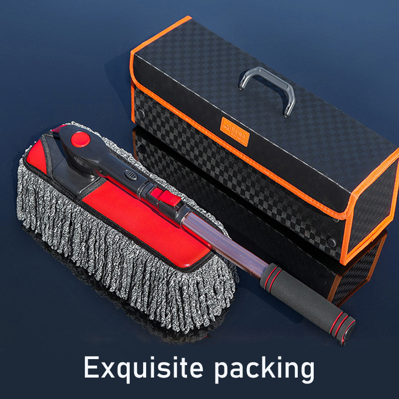 High Quality Telescopic Extension Pole Super Soft Waxing Mop Car Duster