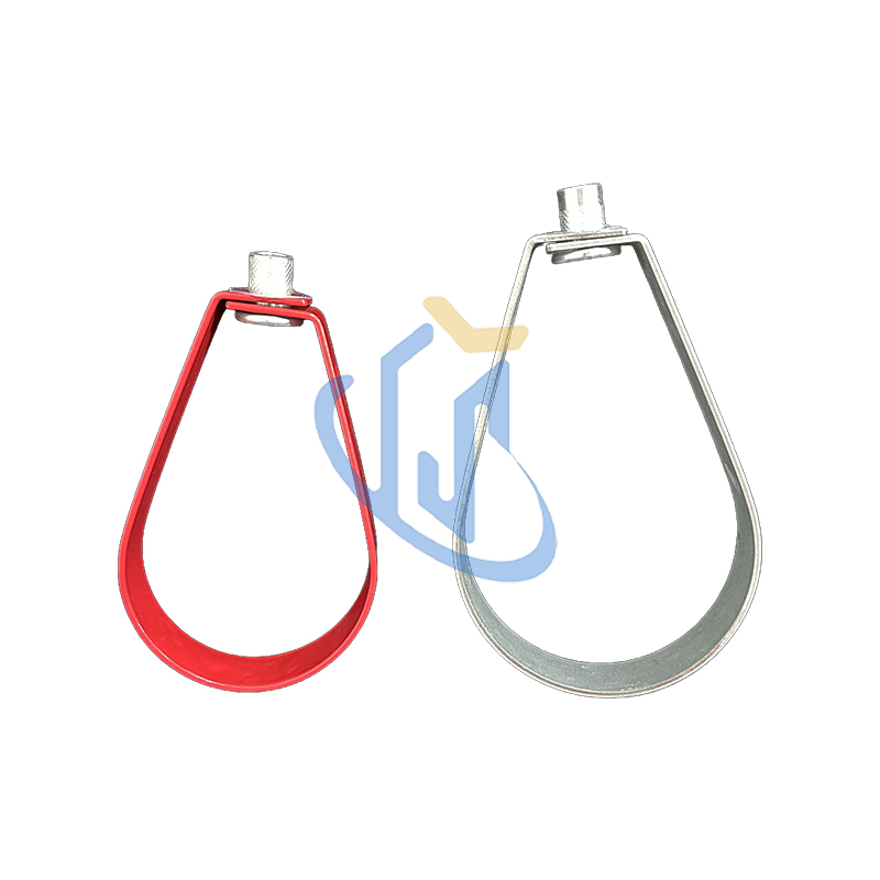 Factory Customize Smooth Metal Surface Pear Shape Gas/Water Tube Loop Hanger