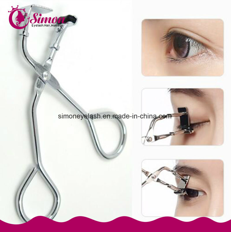 Black Color Stainless Mini False Lashes Curler