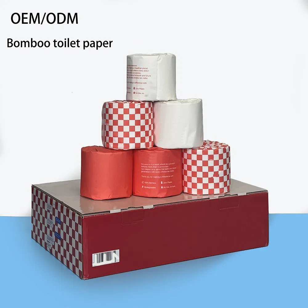 Best Price 2/3/4ply Soft Premium Customized Brand Various Package Hygienic Bamboo Toilet Tissue Paper Roll for Bathroom