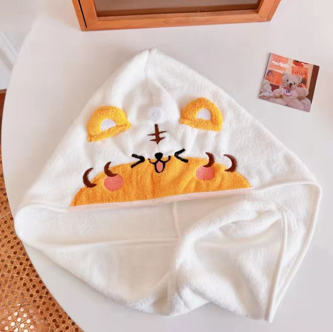 Quick Magic Fast Dry Coral Fleece SPA Dry Hair Cloth Hat Coral Fleece Shower Dry Hair Towel Hat Rapid Drying Shower Cap Absorbent Dry Hair Hat Cap