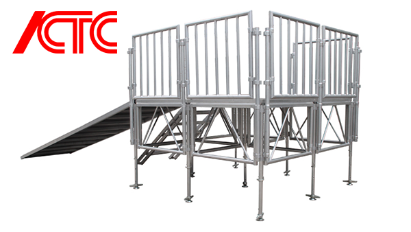 Heigh Adjustable Aluminum Frame Stage Platform for Wedding Events