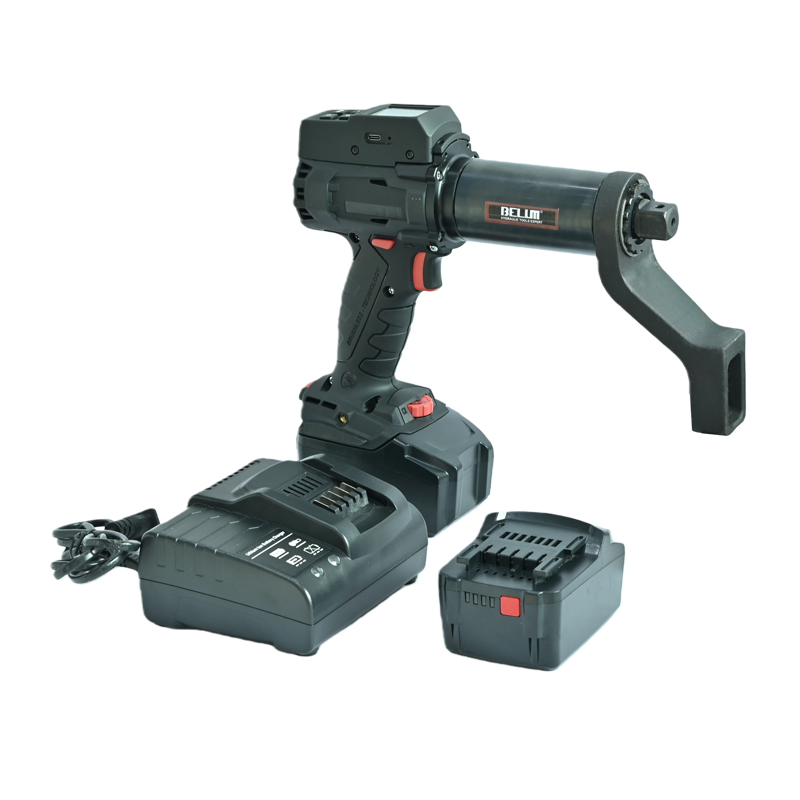 Large Screen Cordless Dual Speed Battery Torque Wrench