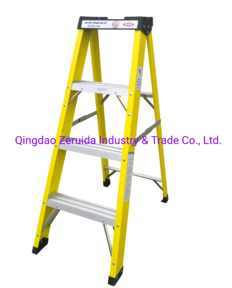 Factory Sale Insulated Fiberglass Step Ladder / Tool Ladder