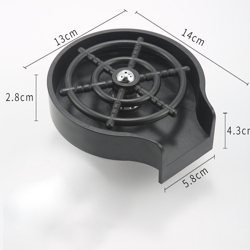 Cup Washer Sink Commercial Bar Bar Household Coffee Milk Tea Stainless Steel Automatic Flushing Cup Artifact