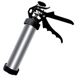 Heavy-Duty Caulking Gun with Comfort Grip - 10: 1 Thrust Ratio for Smooth Sealant Application