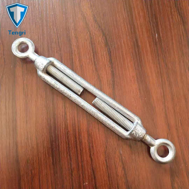 Hot Selling 3/8'' Casting Steel Eye and Eye Turnbuckle Electro Galvanized Turnbuckle