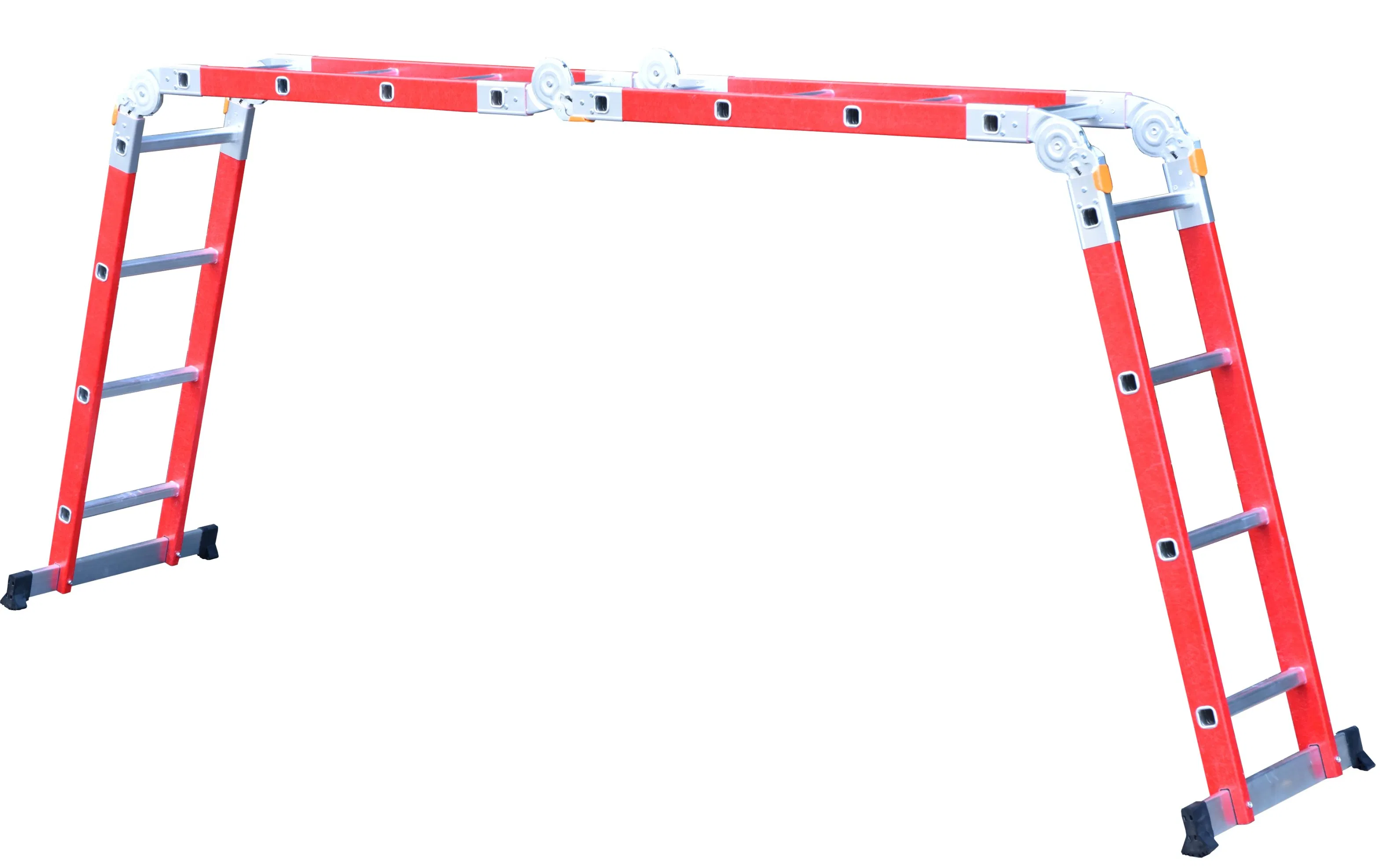 Fiberglass Multi-Purpose Hinge Step Folding Ladder