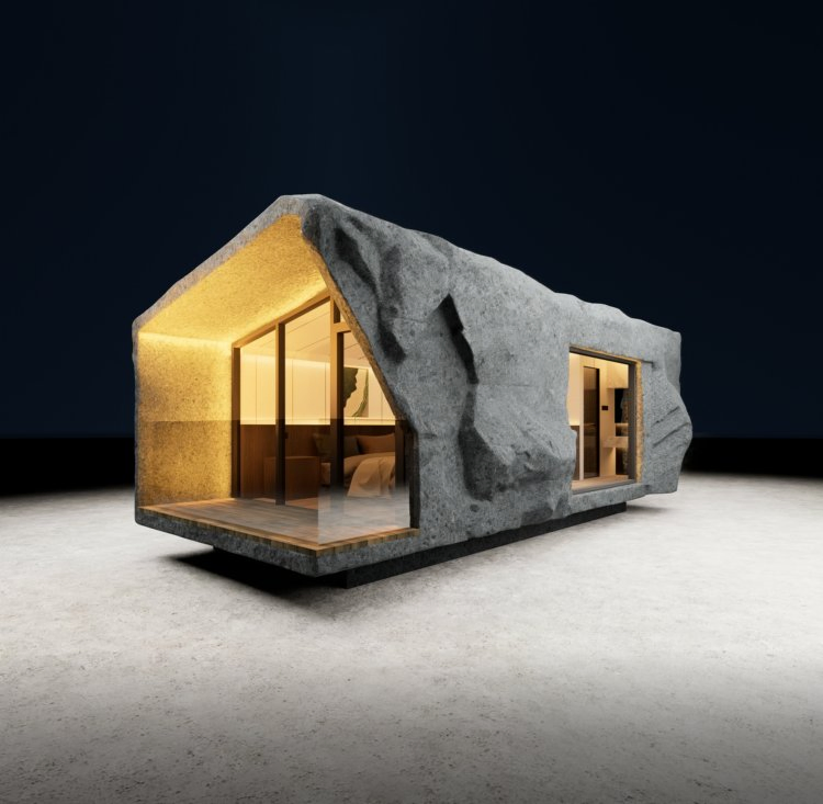 Oceanfront Luxury Villa Cluster Modern Capsule House and Modular Container Homes