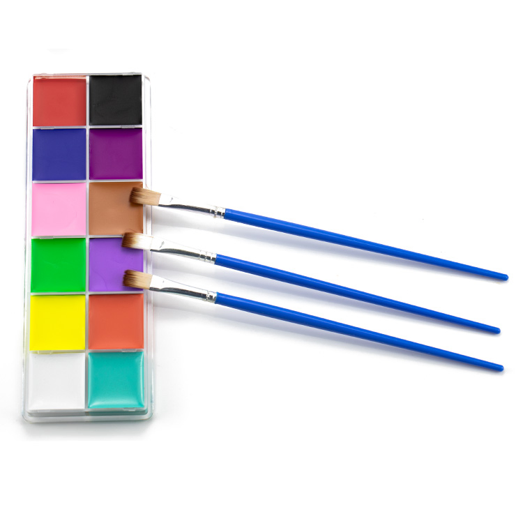 Solid Watercolor Eye Body Color Panting Paint Face Painting