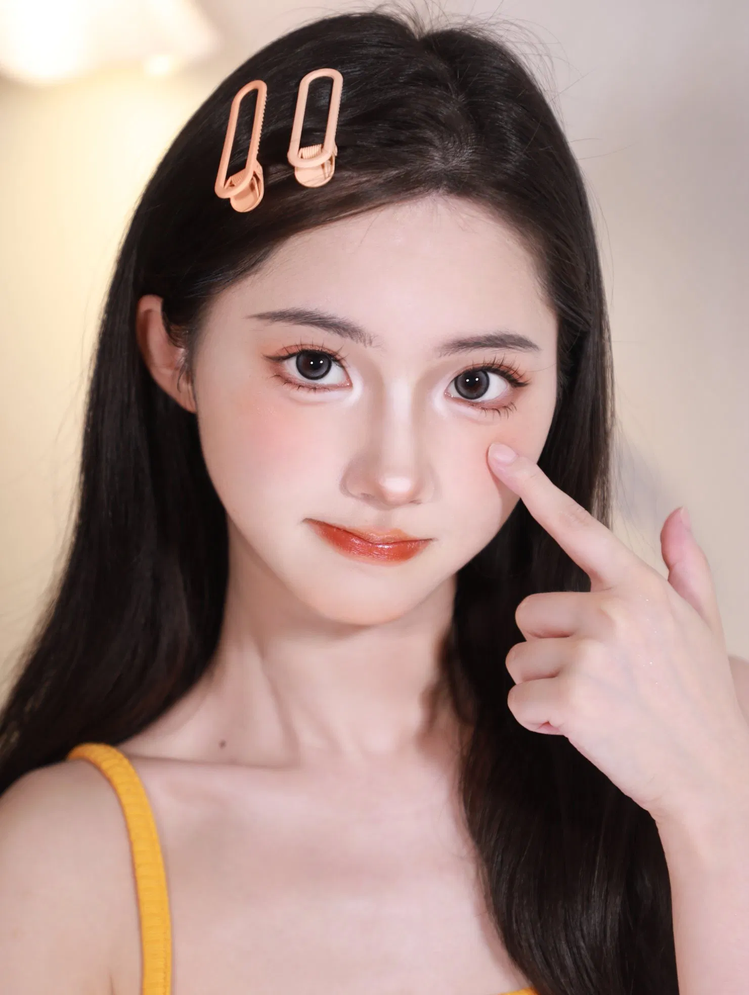 Day Disposable Black Colored Contacts 0.00 Mydriasis Plus Pupil Expansion Big Eye Effect