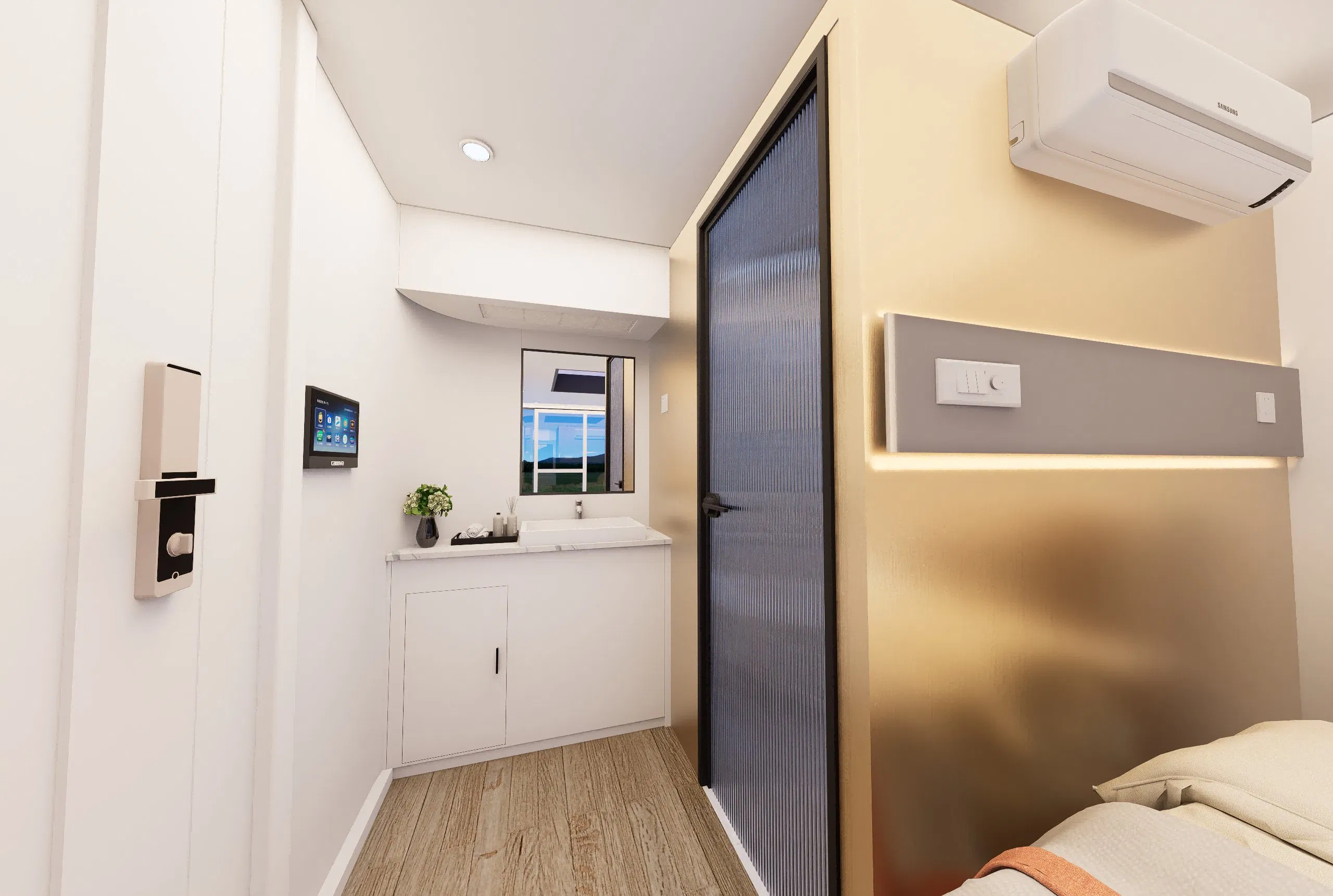 Modern Fashion Luxurious Design Camping Capsule Prefabricated Houses Capsule