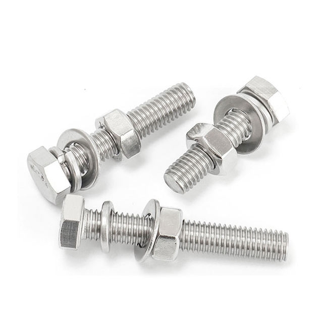Galvanized Hex Bolts and Nuts Set