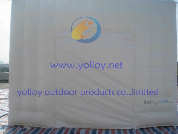 Cube Shape Inflatable Trade Show Tent