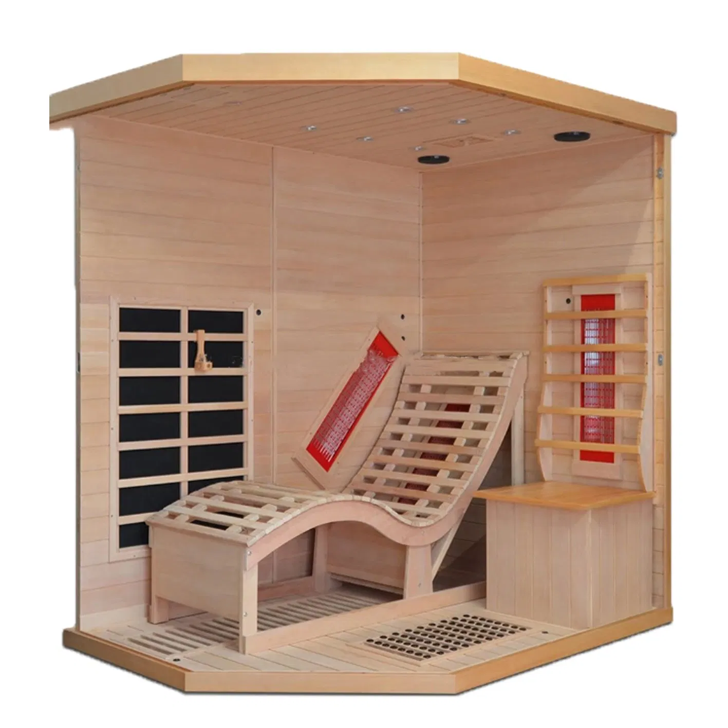 2 Person Steam Shower Sauna Room for Outdoor Waterproof Easy to Install