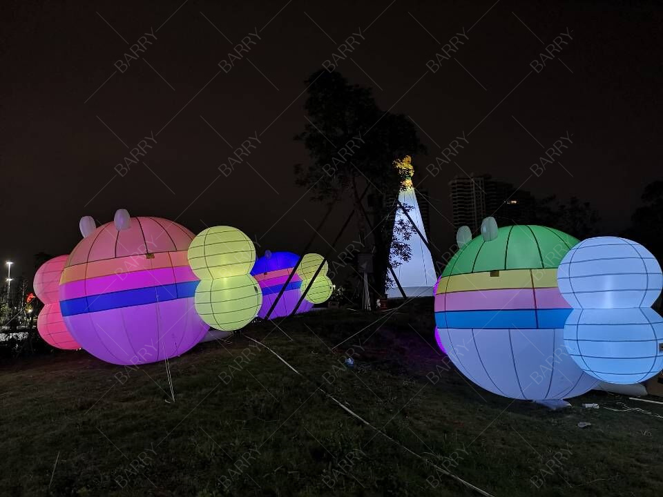 Guangzhou Barry Successful Case Inflatable Lighting Event