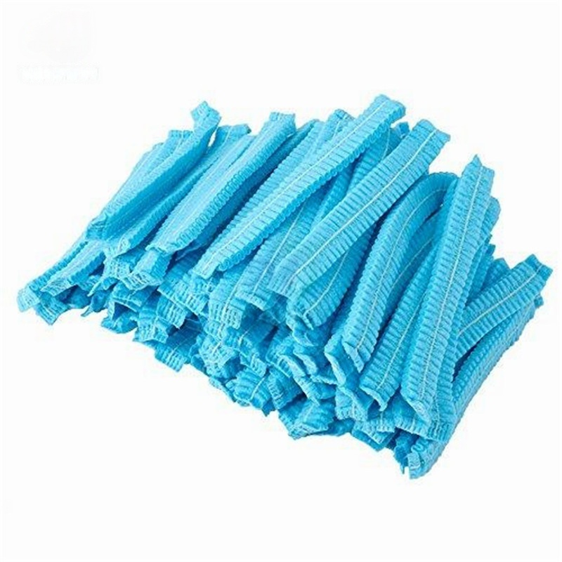 Protective Mob Cap Nonwoven Round Cap Disposable Mob Cap Doctor Cap Dental Bouffant Cap