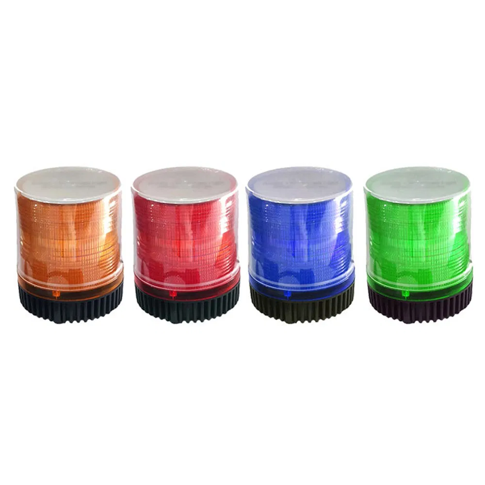 Магнитная светодиодная мигающая лампа 48 LED для авто, 12В/24В