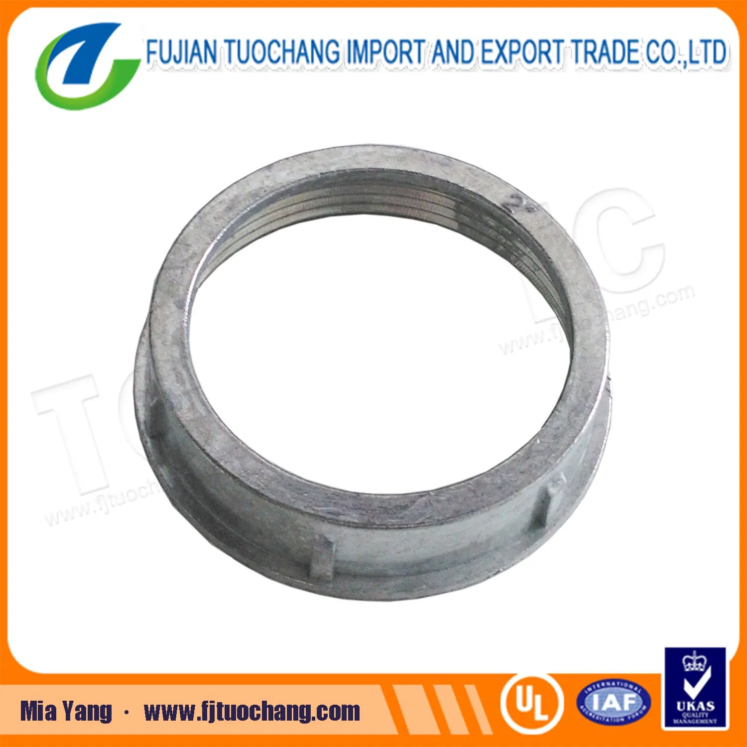 Zinc Die Cast IMC Insulated Conduit Bushing