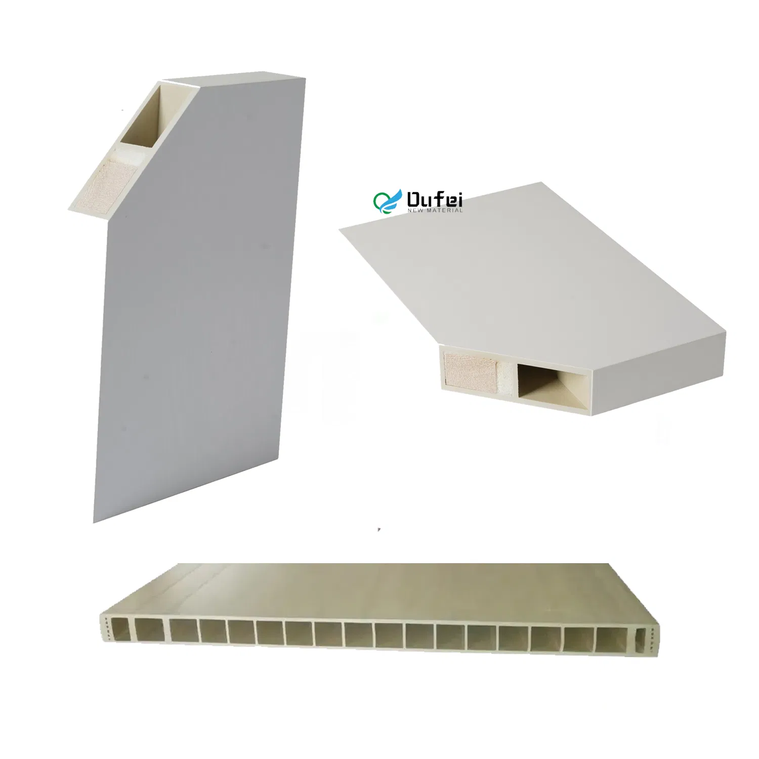 Modern Design Factory Waterproof Material Interior Nature Color WPC Door Panel