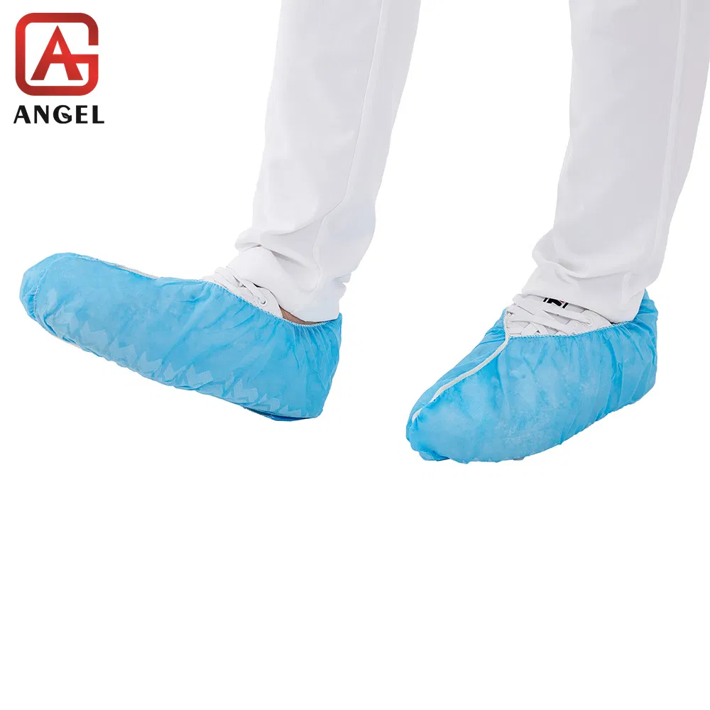 Blue Non Woven Shoes Cover Shoe Covers Waterproof Shoe Cover