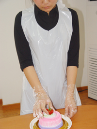 Disposable PE Medical Protective Apron Household Kitchen Clothing Product for Cleaning