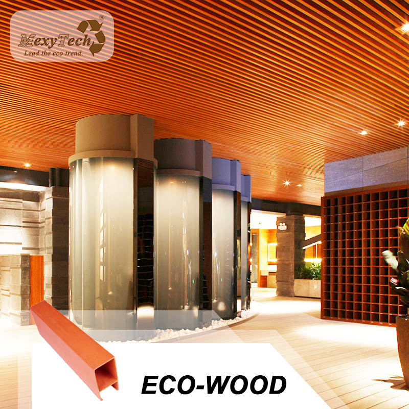 Eco-Wood Ceiling with Excellent Sound Absorption and Fire Resistance
