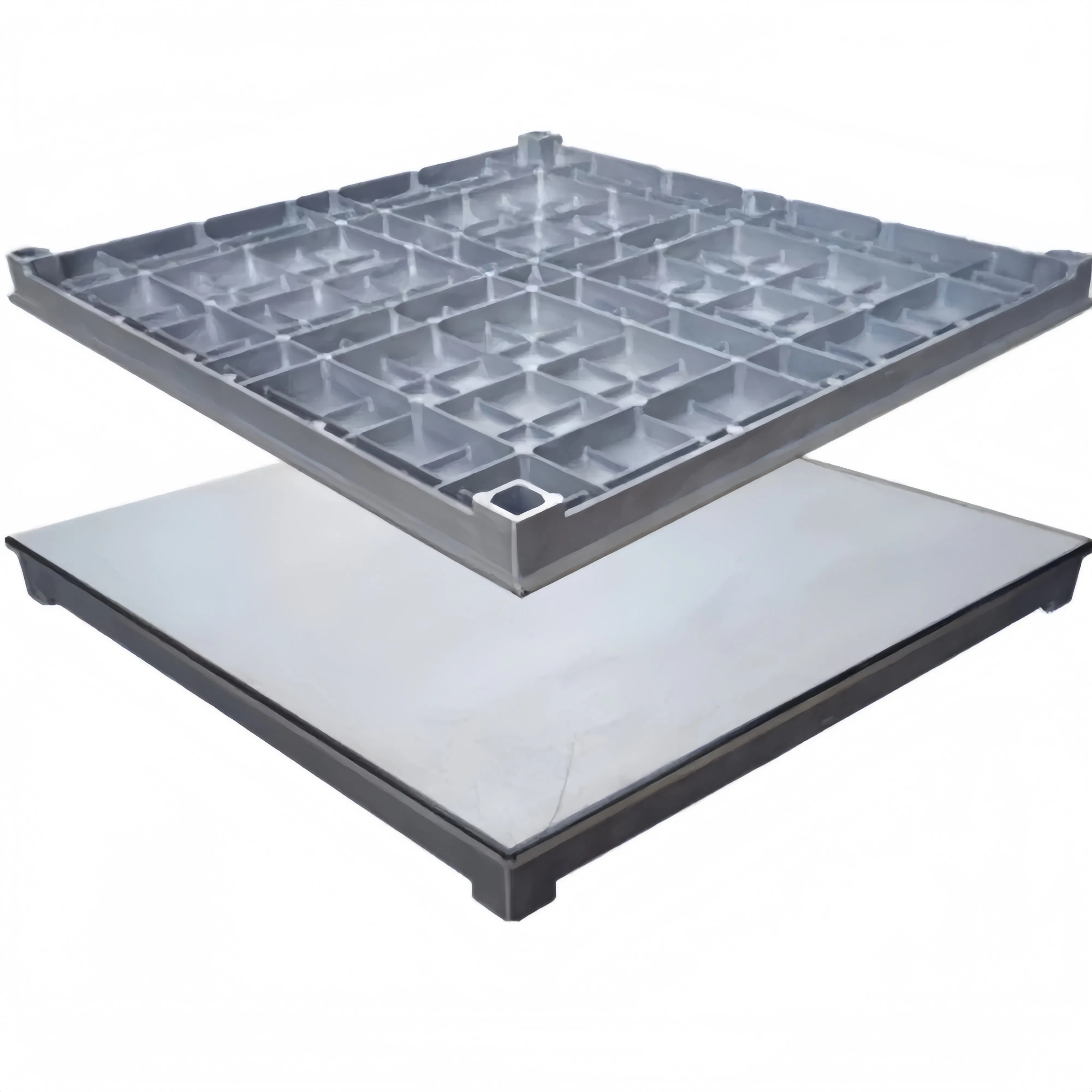 15%-50% Opening Rate Aluminum Alloy Raised Access Floor – Large Load-Bearing, Corrosion-Resistant & Anti-Static with PVC Veneers